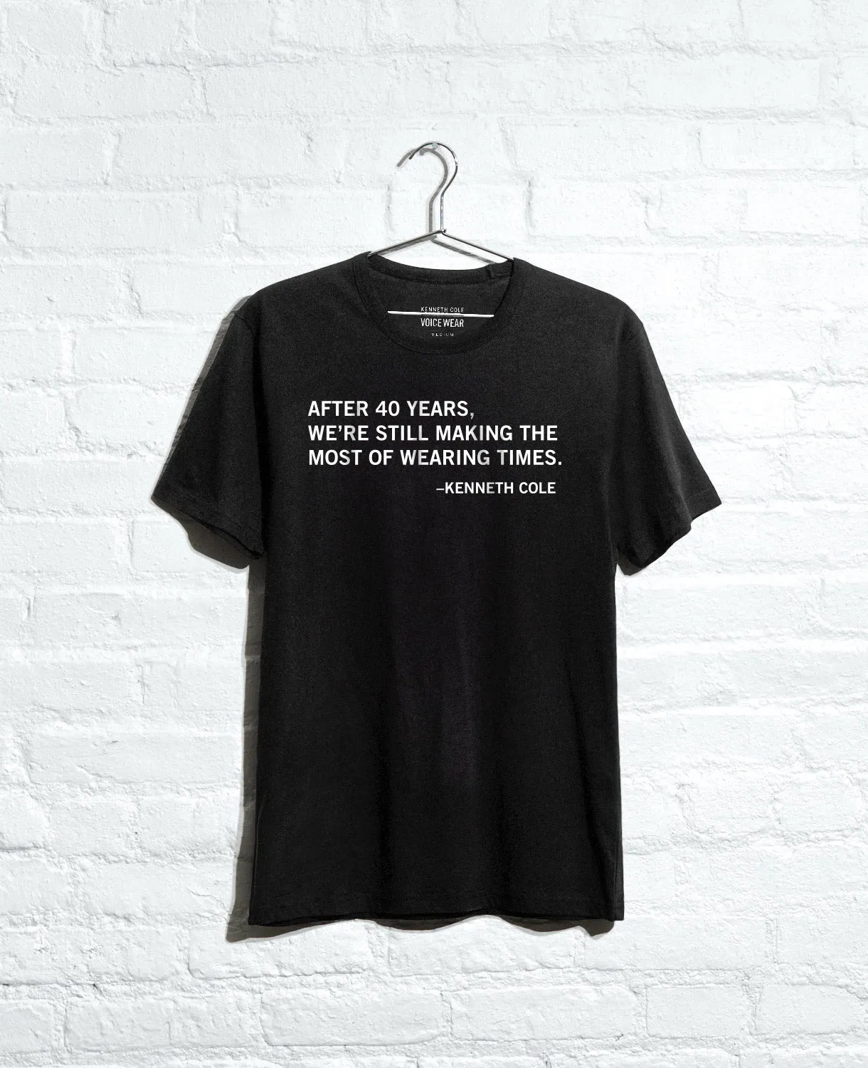 Site Exclusive! 40th Anniversary Fashion Week T-Shirt sold by Kenneth Cole