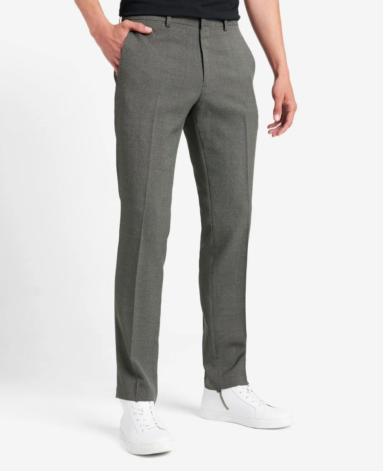 Kenneth Cole Reaction Slim-Fit Tic Weave Dress Pant sold by Kenneth Cole