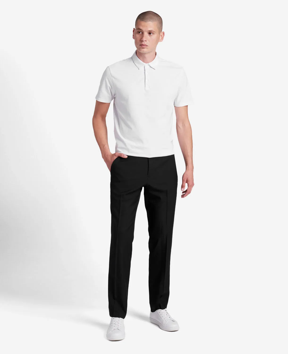 Slim-Fit Stretch Twill Dress Pant sold by Kenneth Cole product image thumbnail 2