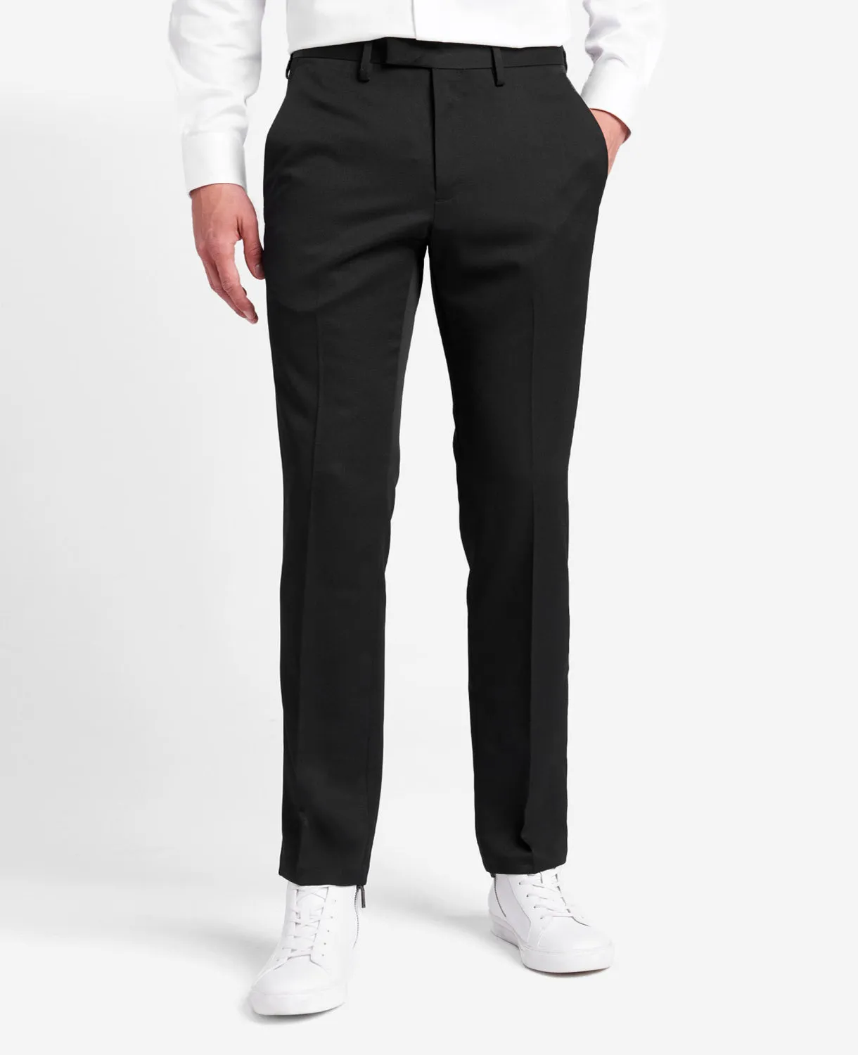 Kenneth Cole Reaction Urban Heather Slim-Fit Dress Pant sold by Kenneth Cole product image thumbnail 4