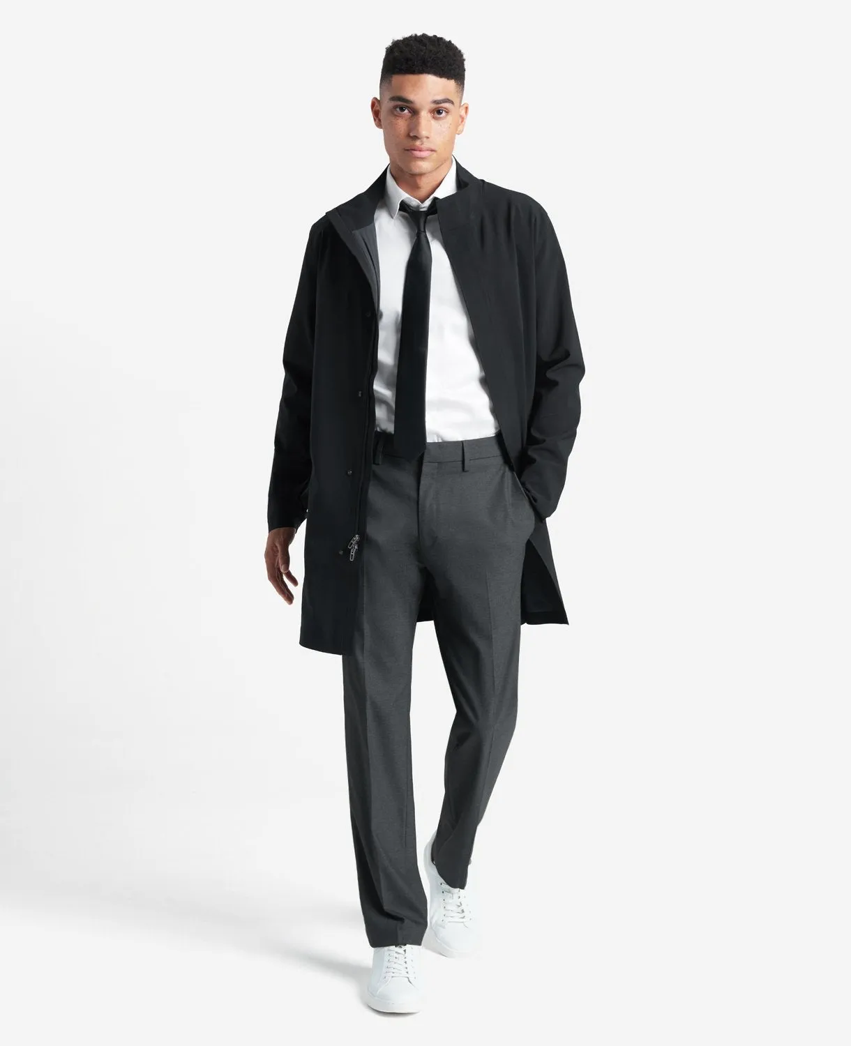Slim-Fit Stretch Twill Dress Pant sold by Kenneth Cole product image thumbnail 4