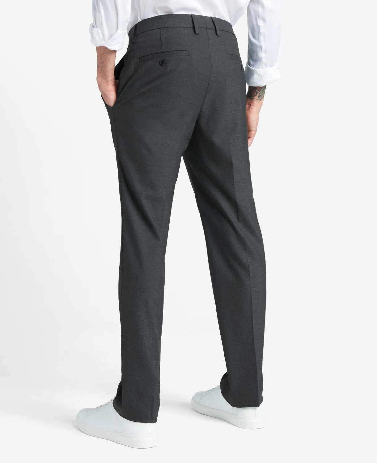 Slim-Fit Stretch Twill Dress Pant sold by Kenneth Cole product image thumbnail 2
