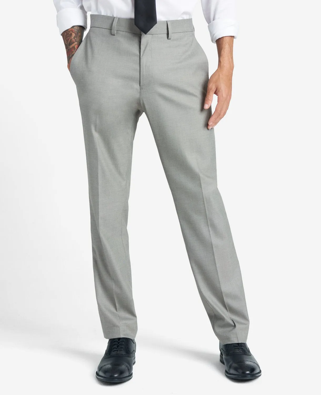 Slim-Fit Stretch Twill Dress Pant sold by Kenneth Cole product image thumbnail 5
