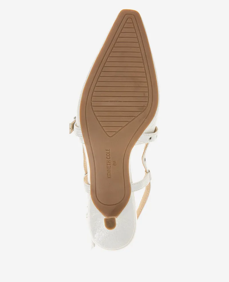 Martha Patent Eyelet Slingback Kitten Heel sold by Kenneth Cole product image thumbnail 5