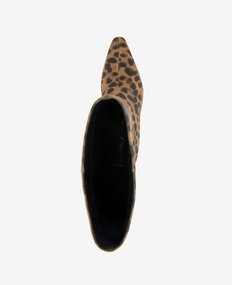 Meryl Suede Leopard Bootie sold by Kenneth Cole product image thumbnail 4
