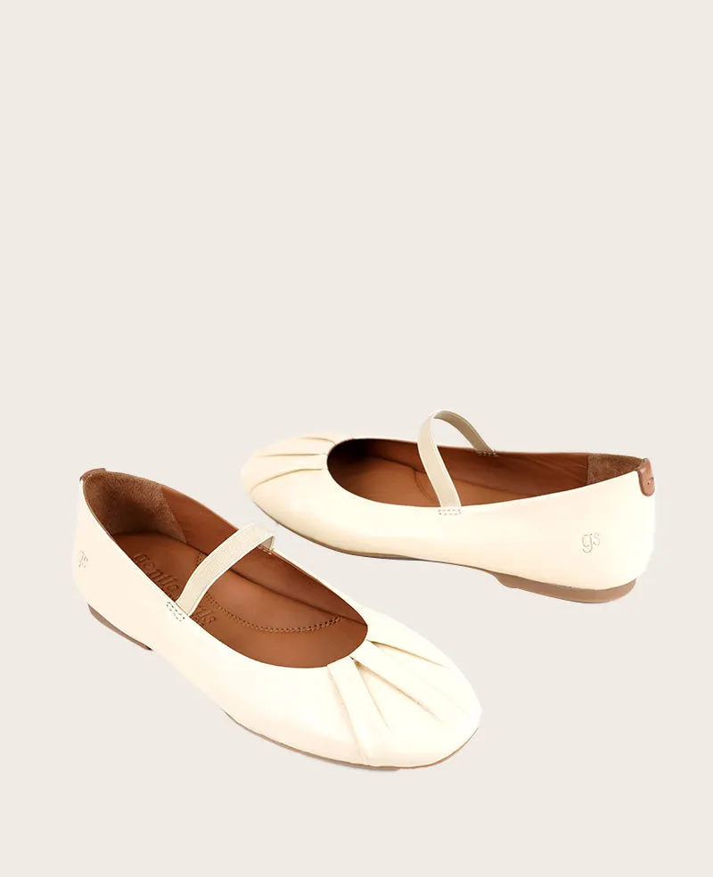 GENTLE SOULS - Walden Leather Pleated Toe Mary Jane Flat sold by Kenneth Cole product image thumbnail 2