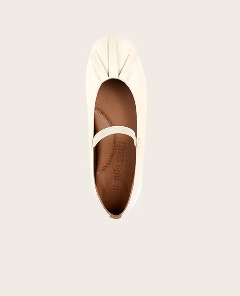 GENTLE SOULS - Walden Leather Pleated Toe Mary Jane Flat sold by Kenneth Cole product image thumbnail 4
