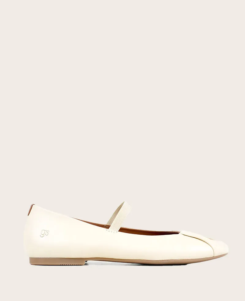 GENTLE SOULS - Walden Leather Pleated Toe Mary Jane Flat sold by Kenneth Cole