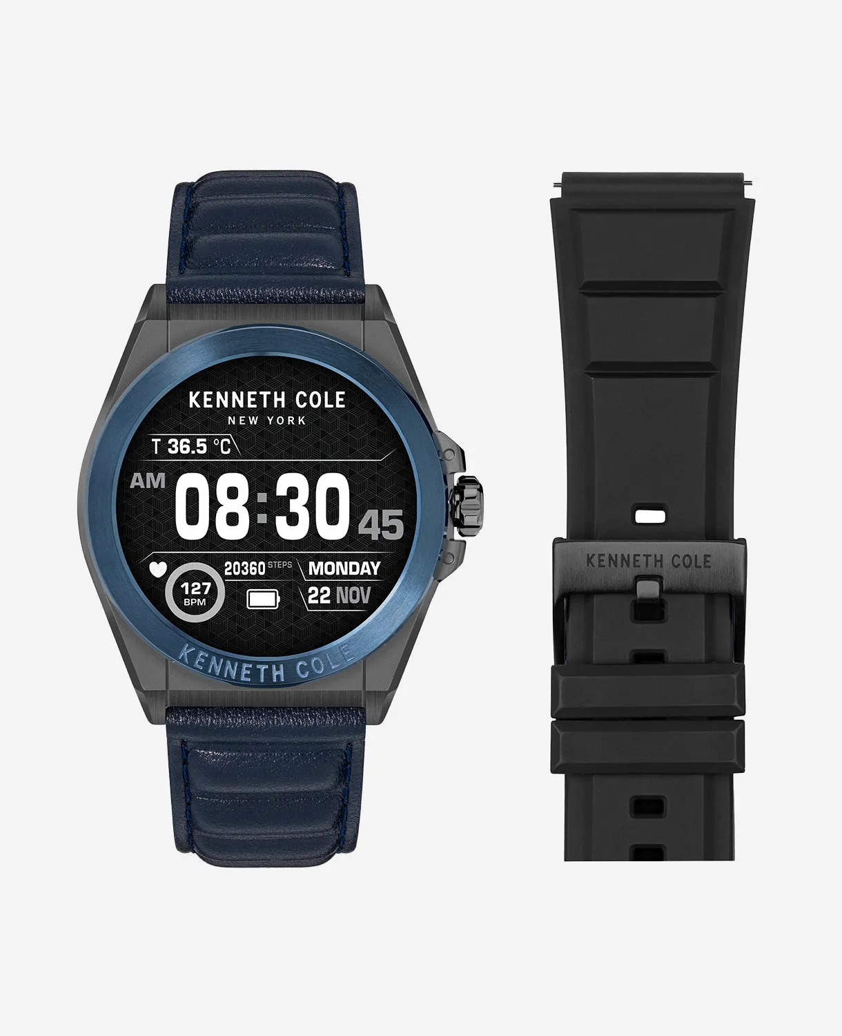 The Wellness Smartwatch 2.0 with Interchangeable Band Set sold by Kenneth Cole product image thumbnail 4