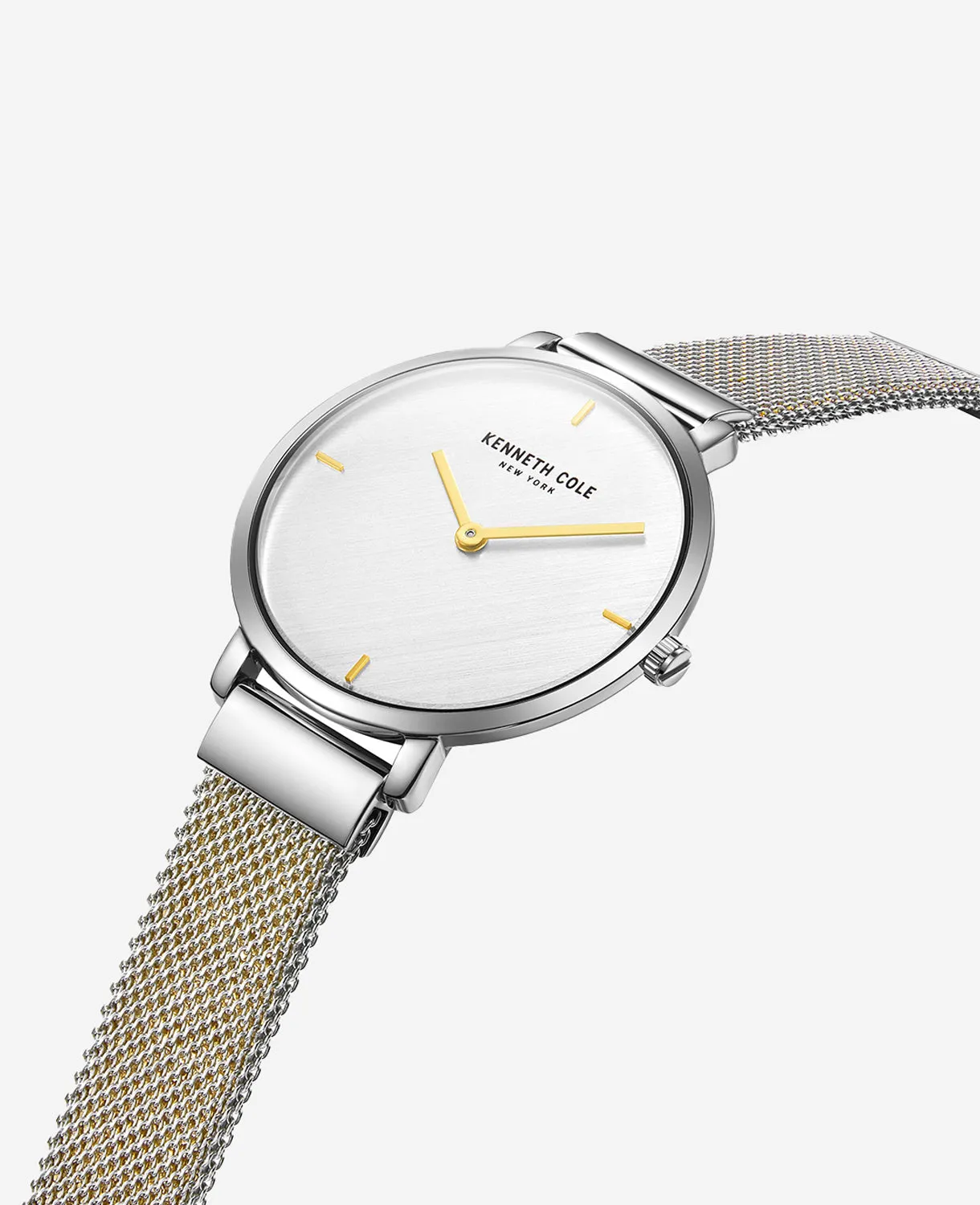 Slim Water Resistant Mesh Stainless Steel Bracelet Watch sold by Kenneth Cole product image thumbnail 2