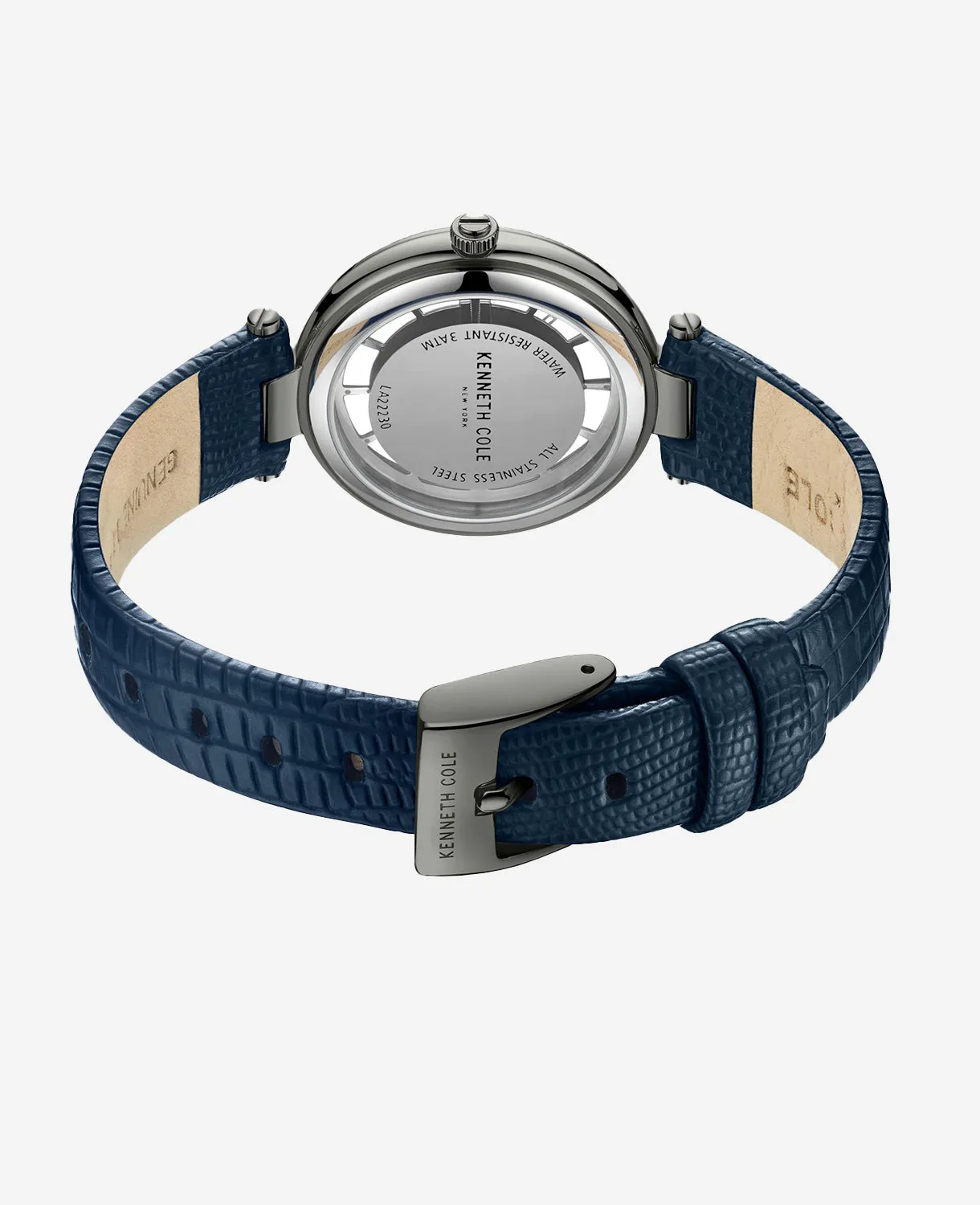 Modern Classic Slim Water Resistant Leather Strap Watch sold by Kenneth Cole product image thumbnail 3