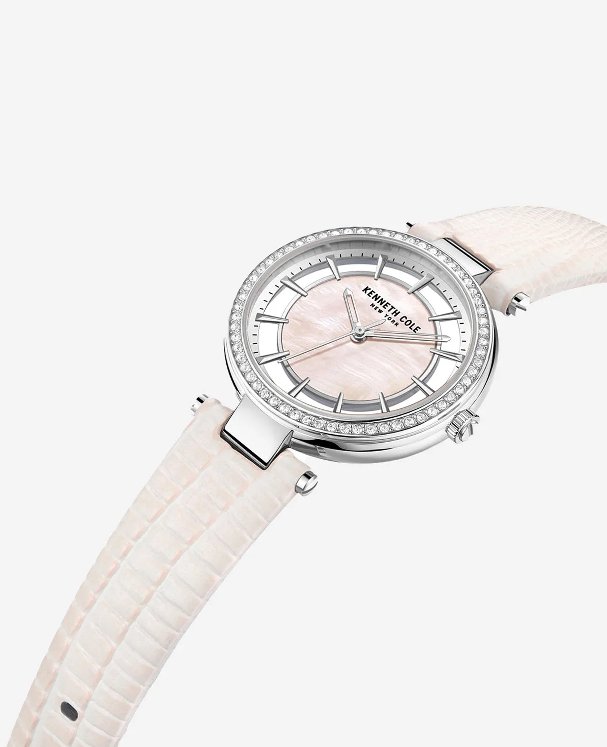 Modern Classic Slim Water Resistant Leather Strap Watch sold by Kenneth Cole product image thumbnail 2