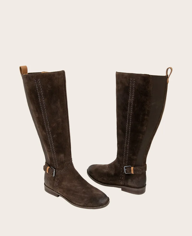 GENTLE SOULS - Elmwood Suede Detail Stitch Boot sold by Kenneth Cole product image thumbnail 2