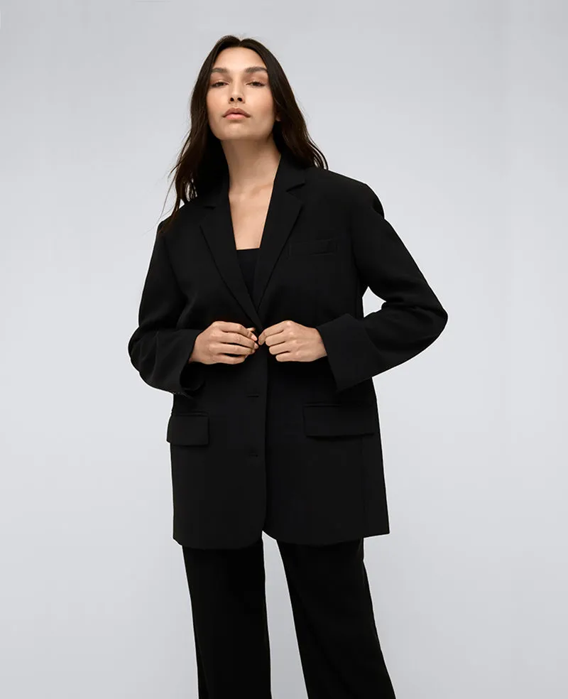 Vision Twill Three Button Boyfriend Blazer sold by Kenneth Cole product image thumbnail 3