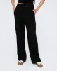 Twill Crisscross Waistband Wide Leg Trouser sold by Kenneth Cole