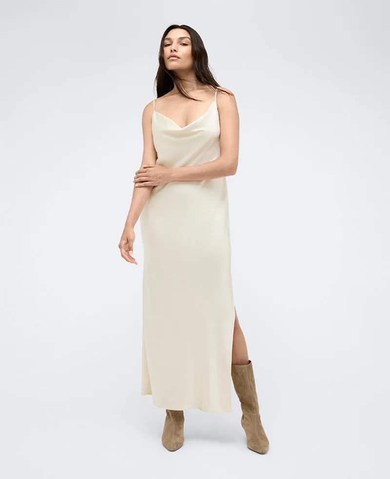 Satin Cowl Neck Maxi Slip Dress sold by Kenneth Cole product image thumbnail 3