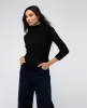 Ribbed Long Sleeve Mock Neck Sweater sold by Kenneth Cole