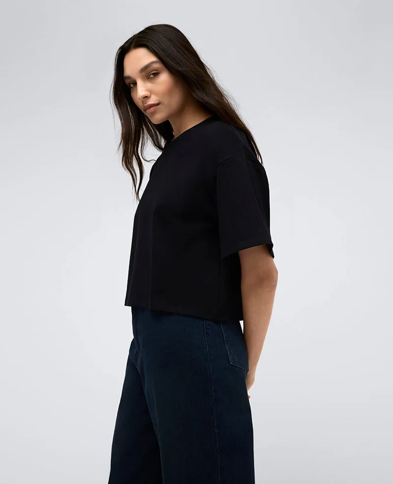 Cotton Cropped Tee sold by Kenneth Cole