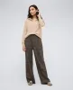 Collared Raglan Sleeve Pullover Blouse W/ Hood sold by Kenneth Cole