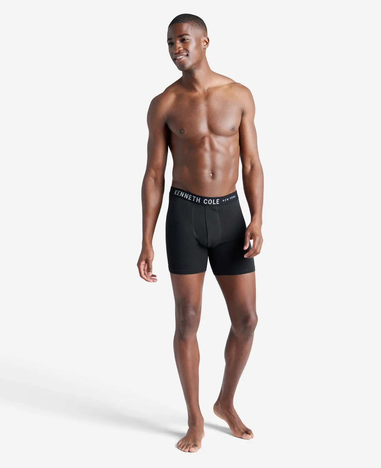 3 pack Cotton Modal Stretch Boxer Brief sold by Kenneth Cole product image thumbnail 3