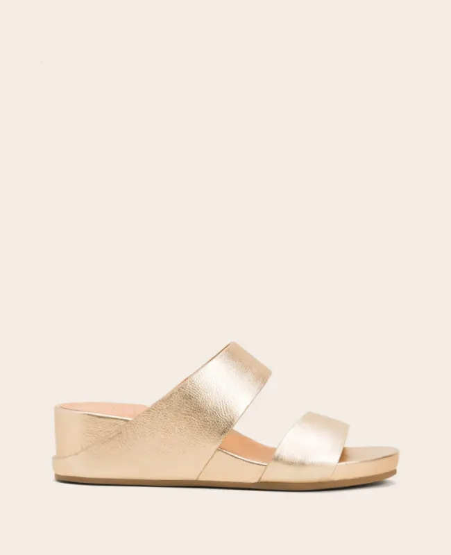 Gisele Two Strap Wedge Sandal sold by Kenneth Cole