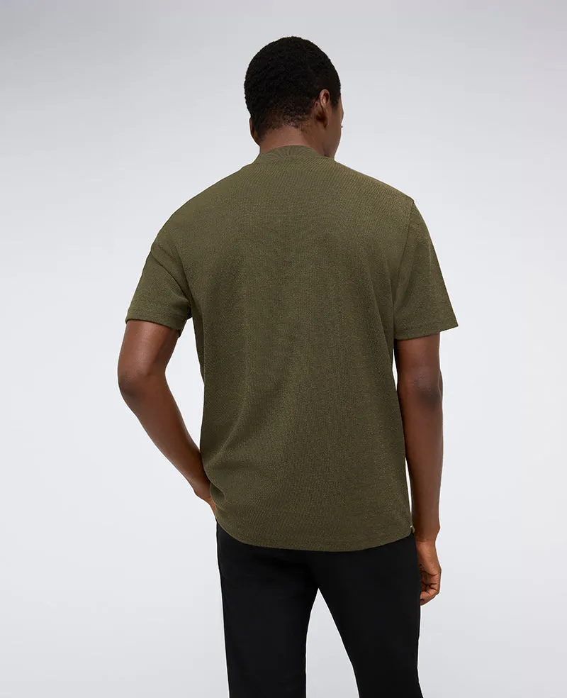 Performance Band-Collar Henley sold by Kenneth Cole product image thumbnail 2