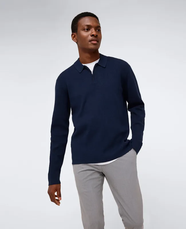 Long Sleeve Polo Sweater sold by Kenneth Cole