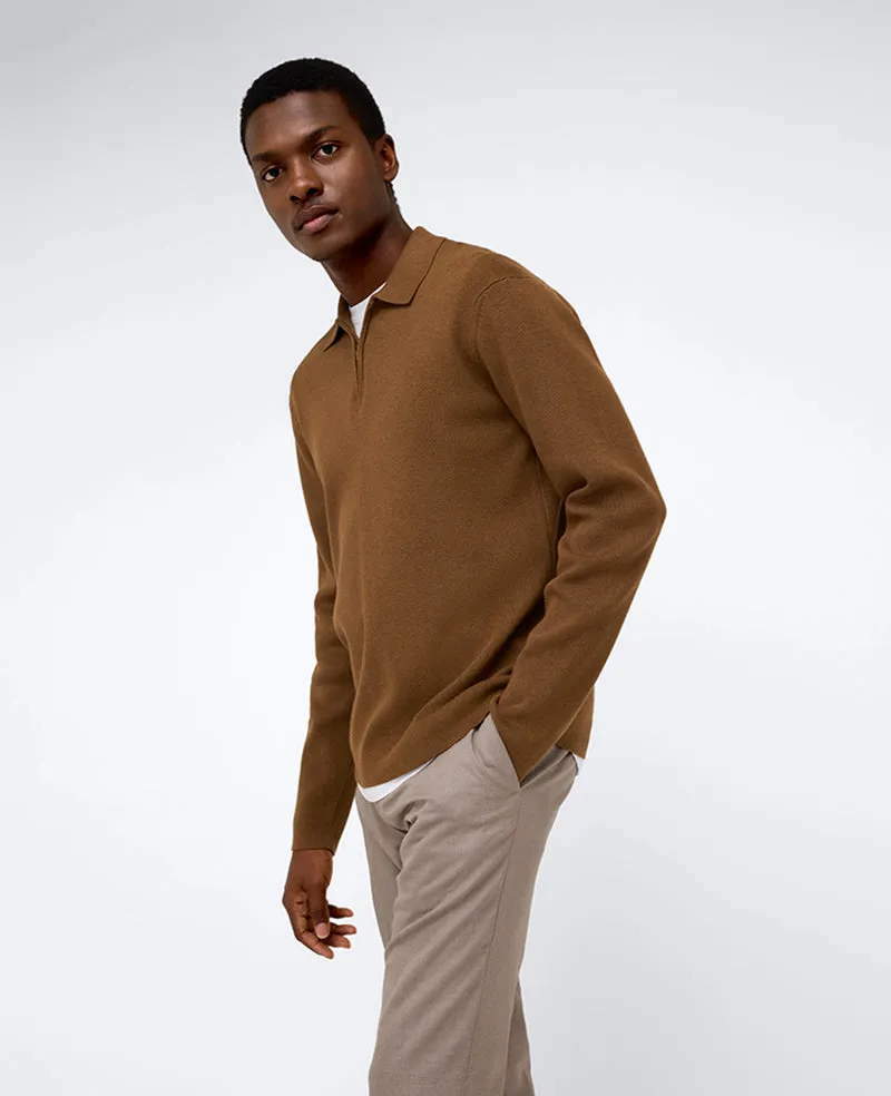 Long Sleeve Polo Sweater sold by Kenneth Cole product image thumbnail 3