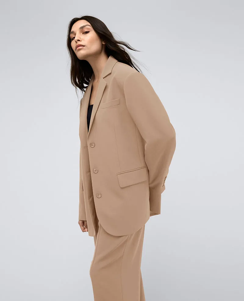 Vision Twill Three Button Boyfriend Blazer sold by Kenneth Cole product image thumbnail 2