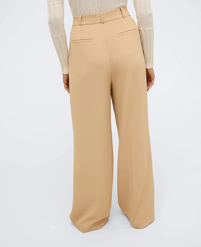 Twill High Rise Wide Leg Trouser sold by Kenneth Cole product image thumbnail 5