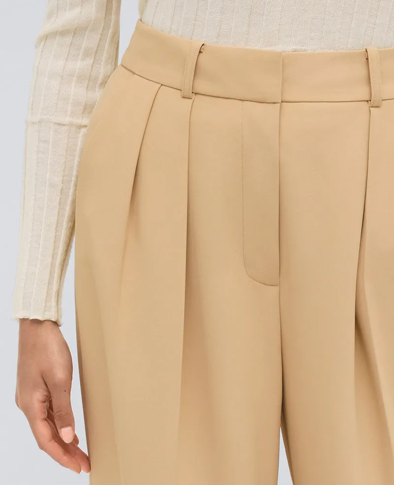 Twill High Rise Wide Leg Trouser sold by Kenneth Cole product image thumbnail 4