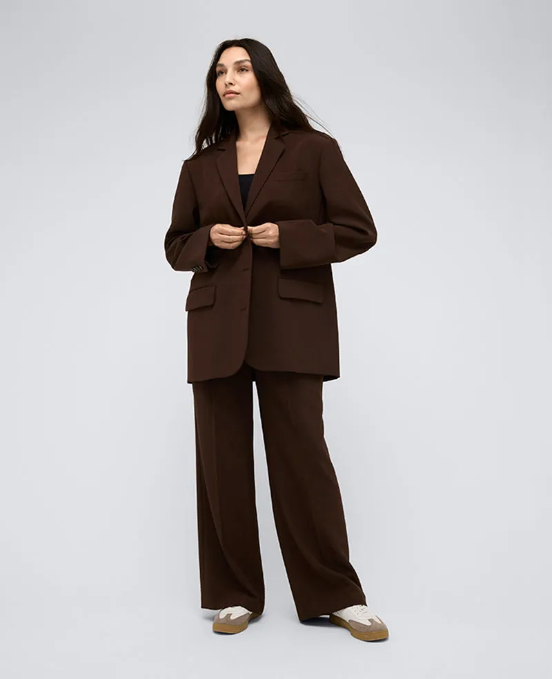 Vision Twill Three Button Boyfriend Blazer sold by Kenneth Cole product image thumbnail 5