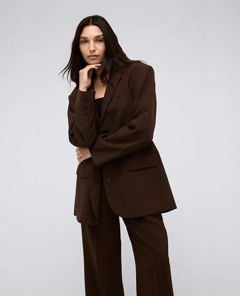 Vision Twill Three Button Boyfriend Blazer sold by Kenneth Cole product image thumbnail 3