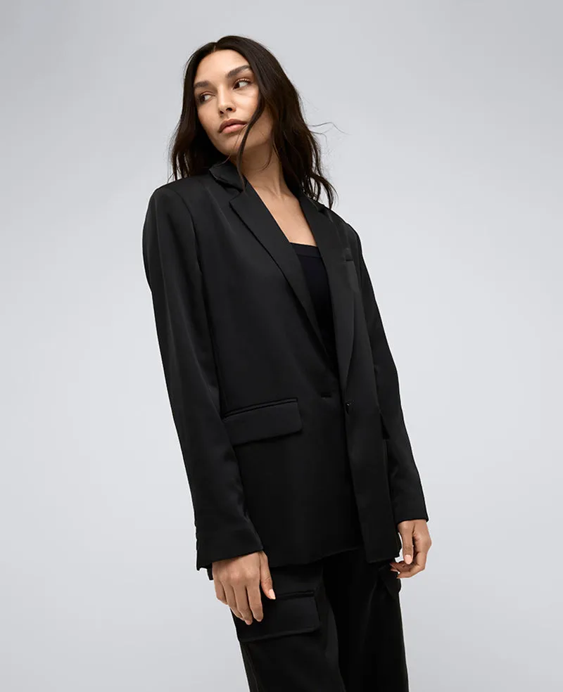 Satin Single-Breasted Jacket sold by Kenneth Cole product image thumbnail 2