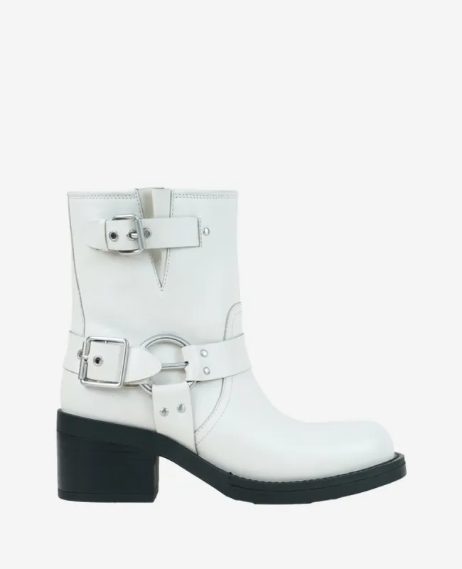 Stride Leather Buckle Moto Boot sold by Kenneth Cole