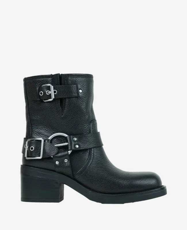 Stride Leather Buckle Moto Boot sold by Kenneth Cole
