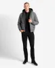 Oxford Detachable Hooded Bomber Jacket sold by Kenneth Cole
