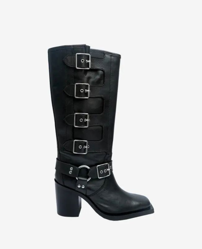 Emmett Leather Buckle Boot sold by Kenneth Cole