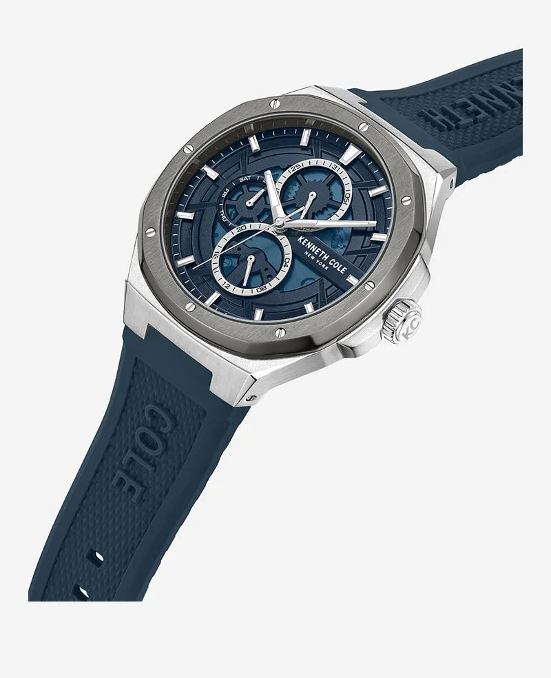 Kenneth Cole Dress Sport Blue Silicon Strap Watch sold by Kenneth Cole product image thumbnail 2
