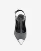 Romi T-Strap Suede Slingback Heel sold by Kenneth Cole