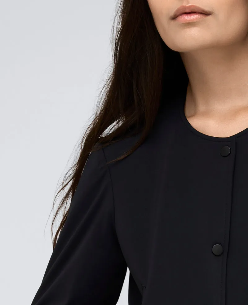 Athletic Stretch Collarless Bomber Jacket sold by Kenneth Cole product image thumbnail 3