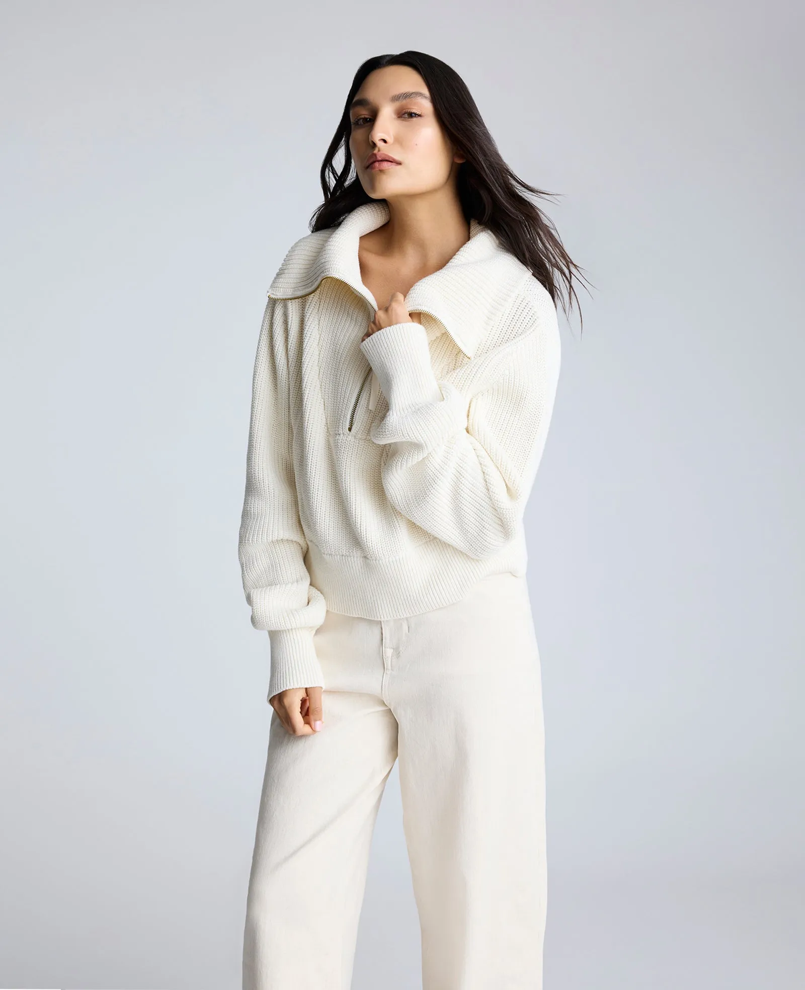 Half Zip Pullover Sweater sold by Kenneth Cole