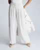 High Rise Fly Front Triple Pleat Wide Leg Pant sold by Kenneth Cole