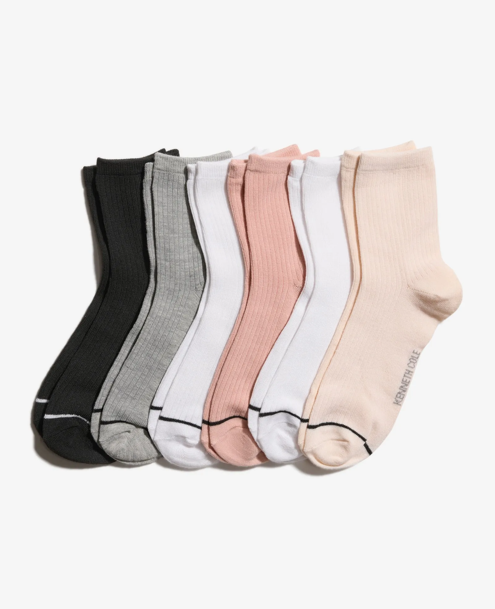 Fine Rib Crew Socks 6-Pack sold by Kenneth Cole
