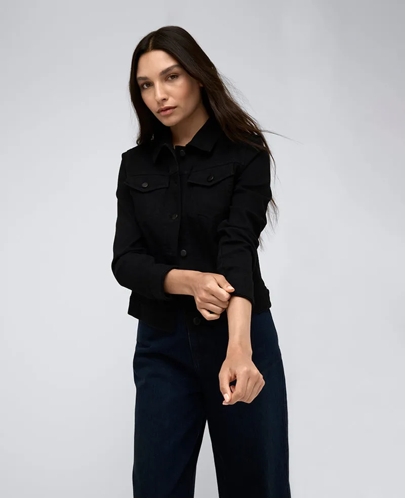 Denim Trucker Jacket sold by Kenneth Cole product image thumbnail 4