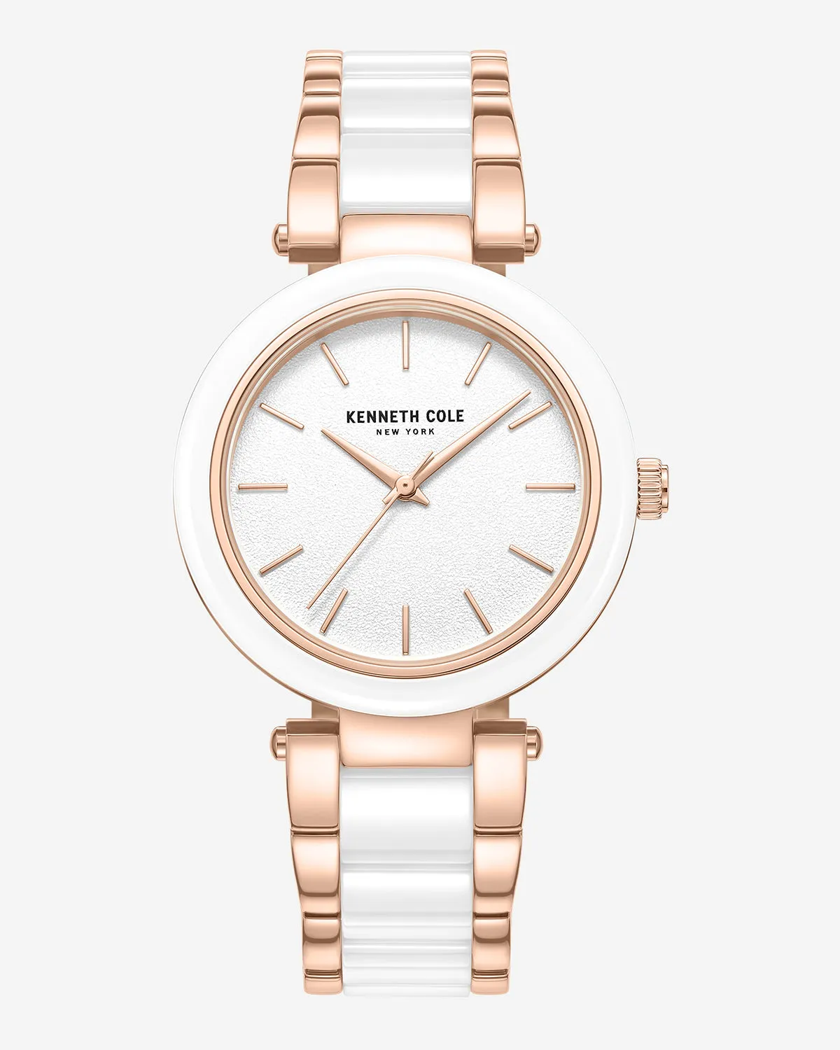Kenneth Cole Two-Tone Classic Ceramic Bracelet Watch sold by Kenneth Cole