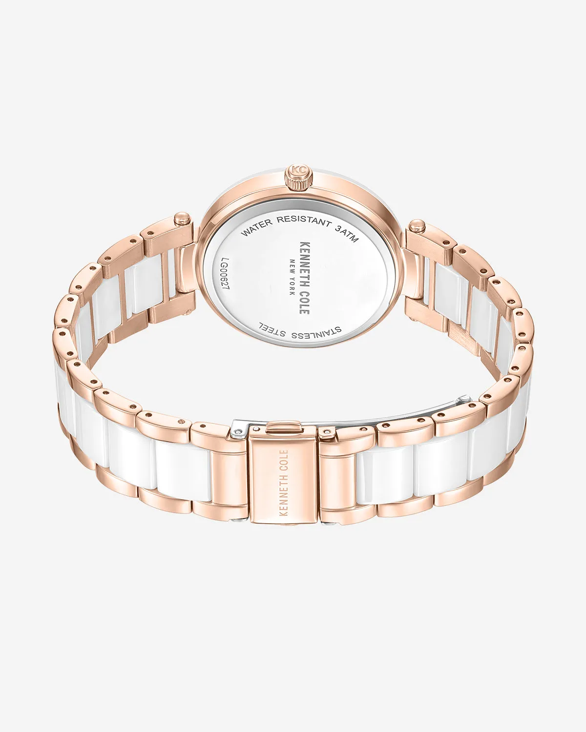 Kenneth Cole Two-Tone Classic Ceramic Bracelet Watch sold by Kenneth Cole product image thumbnail 3