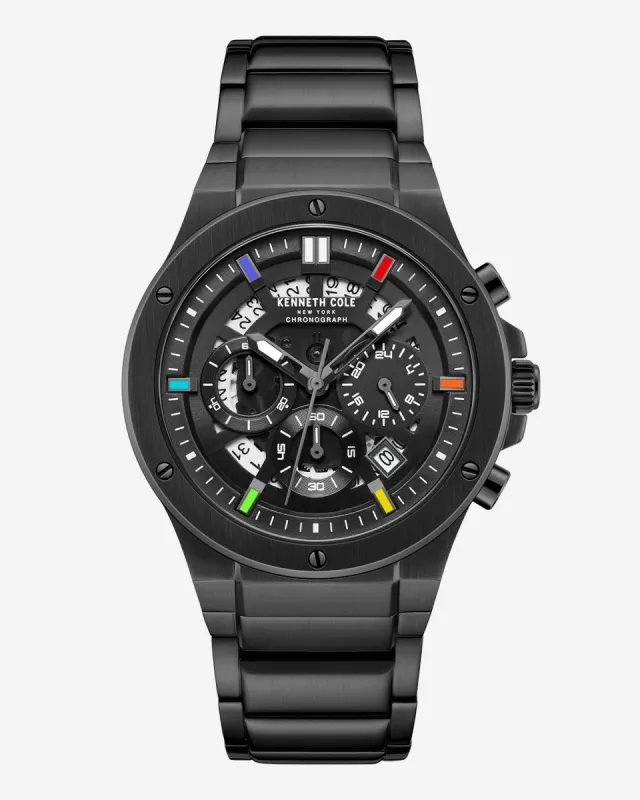 Kenneth Cole Classic Bracelet Watch With Date Disc sold by Kenneth Cole