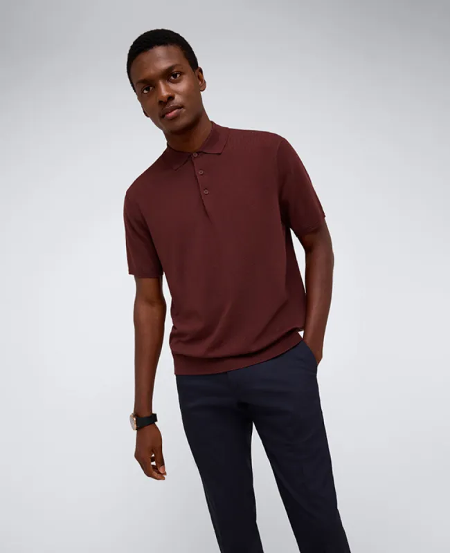 Short Sleeve Polo Sweater sold by Kenneth Cole