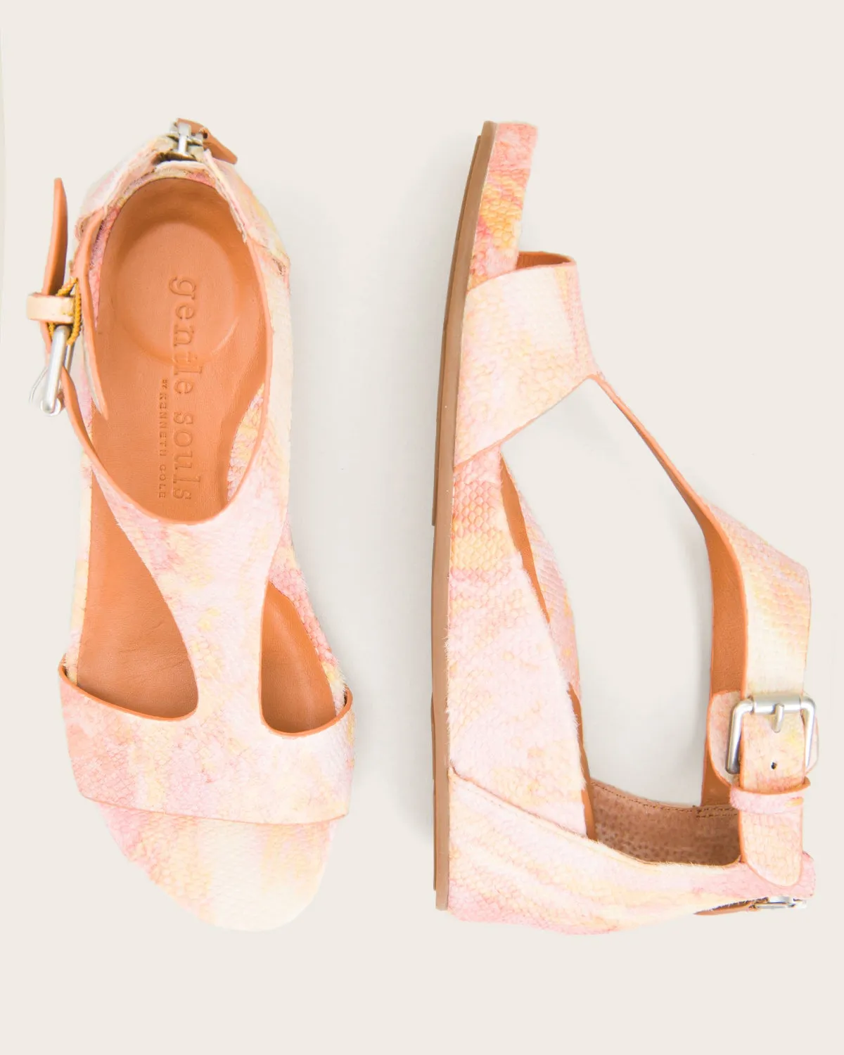 GENTLE SOULS - Gisele T-Strap Sandal sold by Kenneth Cole product image thumbnail 4